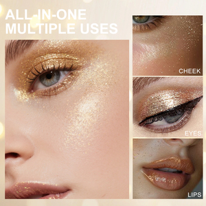 SAS Vente chaude Liquid Pearl and Diamond Maquillage des yeux coloré à travers les frontières Ombre à paupières scintillante - Product Image 3