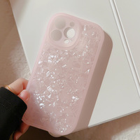 Coque de téléphone en TPU souple IMD à motif de coque ronde mignonne pour Apple pour iPhone 15 14 13 12 11 Pro Max avec logo personnalisé