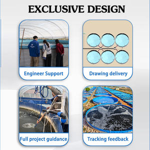 WOLZEN Tilapia Catfish Shrimp Aquakultur system mit Plane Fischteich Ras System <span class=keywords><strong>Aquarium</strong></span> Fischzucht - Product Image 5