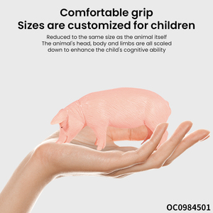 4 pezzi di simulazione di maiale di mucca di pecora asino di plastica animale da <span class=keywords><strong>fattoria</strong></span> modello figure giocattoli <span class=keywords><strong>per</strong></span> <span class=keywords><strong>bambini</strong></span> - Product Image 5