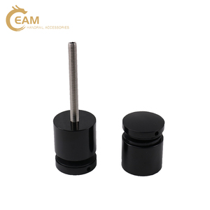 مسامير تثبيت زجاجية دائرية بتصميم عصري لجميع أنواع الدرابزين الزجاجي الجانبي بالجملة - Product Image 3