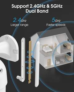 Cámara de Seguridad <span class=keywords><strong>IP</strong></span> Inalámbrica Inteligente ARCCTV para Exteriores, 3MP, 2.4G/5G WiFi, Grabación 24/7, Visión Nocturna Infrarroja a Color, PTZ - Product Image 4