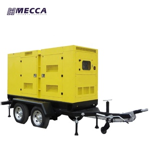 Gruppo Elettrogeno Diesel Mobile su Rimorchio da 20KVA 30KVA 50KVA con Motore Deutz per Noleggio - Product Image 2