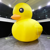 Mascotte gonflable personnalisée en forme de canard, mascotte gonflable publicitaire, décoration gonflable extérieure en forme d'animal
