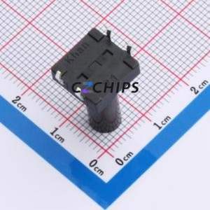 TSA12111-197B512CA Tactile Switch Through hole-4P,11.7x11.5mm Switch Single Pole Single Throw Round Button 2.8N 11.7mm - Product Image 2
