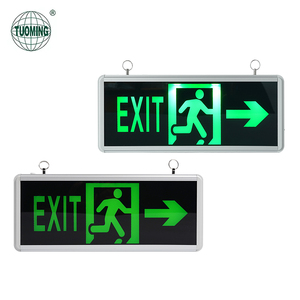 Hot Sale Customized Hanging <strong>Emergency</strong> Fire <strong>Exit</strong> <strong>Sign</strong> with LED Light <strong>Emergency</strong> Lighting Supply