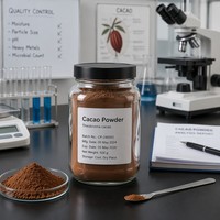 Poudre de cacao sauvage naturelle non transformée de qualité alimentaire FVP-41 100% pure non sucrée avec anthocyanes en conteneur/bouteille/fût en plastique