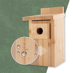 Nichoir en bois massif durable pour mésanges bleues - Product Image 3