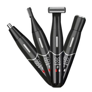 Juego de Afeitadora eléctrica portátil 4 en 1 para mujer, húmeda afeitadora de cejas/seca y recortadora de Bikini, esencial de viaje, afeitadora cambiable, depiladora - Product Image 3