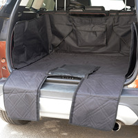 Housse de coffre pour chiens, imperméable, pour SUV, berlines et fourgonnettes, avec protection de pare-chocs