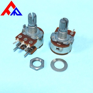 WH148 5PIN Metal D-axis <b>Switching</b> Potentiometer Fancy Rotating with <b>Switching</b> Potentiometer - Product Image 5