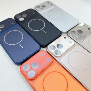 Coques de téléphone AG Glass Bayer PC à grande fenêtre pour <span class=keywords><strong>iPhone</strong></span> 17 Pro Max, <span class=keywords><strong>protection</strong></span> magnétique antichoc pour l'objectif arrière, compatible 17Air 16 15 14 - Product Image 5