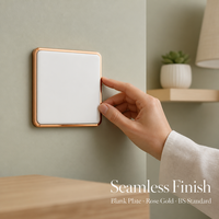 Prise murale électrique 13A au Royaume-Uni, nouvelle conception de panneau incurvé, durable, taille 90*86, pour la décoration intérieure et les projets