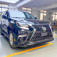 Après l'application du kit carrosserie sur le pare-chocs avant, le becquet de pare-chocs est applicable au Lexus GX400/460