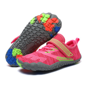 Water Shoes For Boys Outdoor River Tracing Quick Dry Mesh With Velcro Light Blue Size 35 - Product Image 3