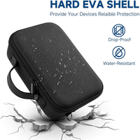 Estuche de Almacenamiento EVA Resistente a Impactos para Apple Mac Mini M4 M4 Pro, con Espacio para Teclado, Ratón, Adaptador de Corriente y Accesorios Pequeños