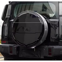 Housse de roue de secours ABS pour Chery Jetour Traveler T2, protection de pneu tout-terrain pleine grandeur, accessoires extérieurs pour voiture NW-JTT2-39