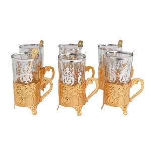Ensemble tasse et soucoupe avec poignée et cuillère, souvenir de Ramadan, cadeau islamique - Product Image 6