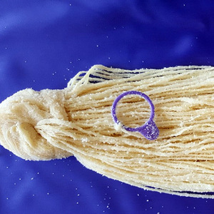 Shunping Casings Base Intestin de mouton salé naturel 20-22mm, extrémité courte, 45 mètres pour la fabrication de saucisses <span class=keywords><strong>maison</strong></span> - Product Image 4