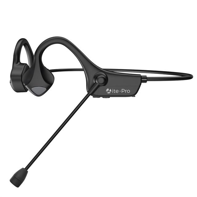 Bone Conduction Ear Hanging Noise Cancelling  Earphones with Microphone for Sports Business Driving Gaming Earphones