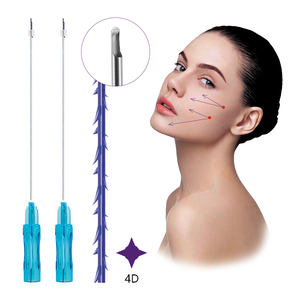 Fils PDO Cog 21G 60mm pour lifting du visage et des sourcils, qualité stable, prix de gros, Cog 4D pour lifting des yeux de renard - Product Image 3