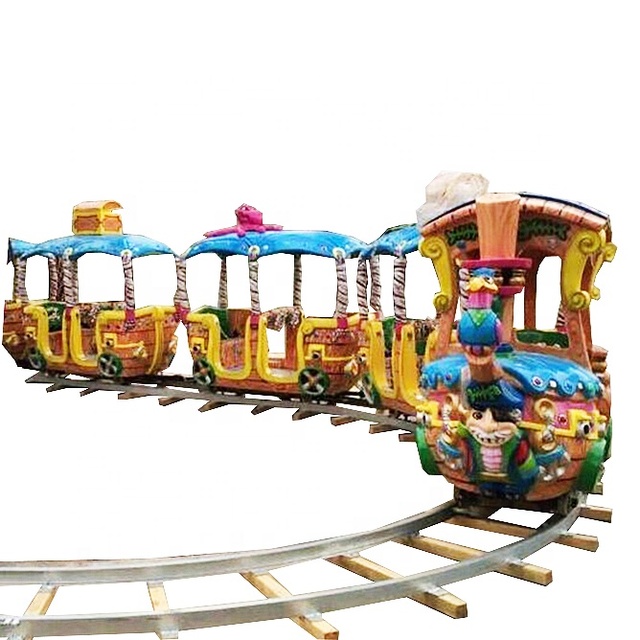 Wholesale Cheap Funny Electric Track Train Rides for Amusement Park Shopping Mall & Home Use-Outdoor