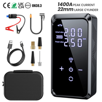 Démarreur de voiture 3000A 12V 45W, booster de batterie portable avec lumière LED et affichage numérique pour voiture, moto, camion