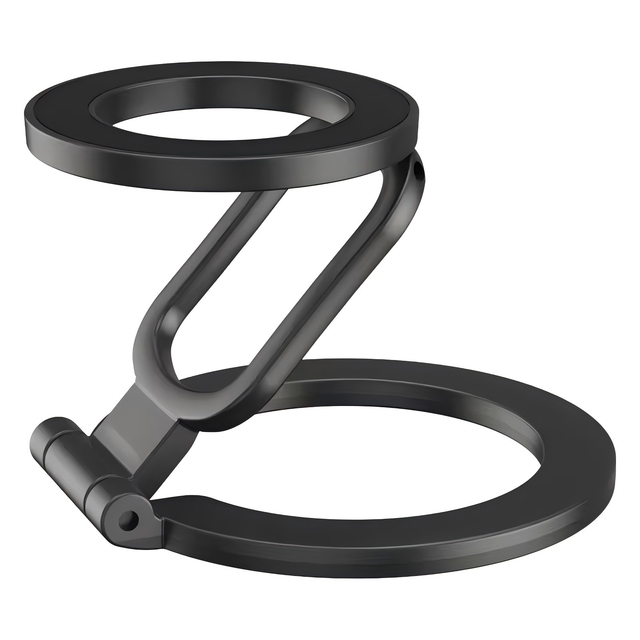 Kickstand Magnet Grip Compatible for iPhone 15 Android Gym Car 360° Dual-Sided for Magnetic Phone Stand Magnetic Ring Holder