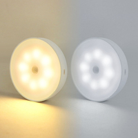 Veilleuse à Led Intelligente Capteur à Led Magnétique Corps de Nuit Led Détecteur de Mouvement Lumière Lit Détecteur de Mouvement Lumière Led à Induction