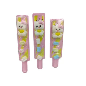 Bonito HelloKitty marshmallow dos desenhos animados cordas marshmallow doce pirulito macio doces