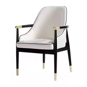 Silla con Respaldo de <span class=keywords><strong>Estilo</strong></span> Nórdico, Lujo Ligero, Minimalista, para <span class=keywords><strong>Restaurante</strong></span>, Sala de Negociación de Hotel, Sala de Conferencias, Sillón - Product Image 6