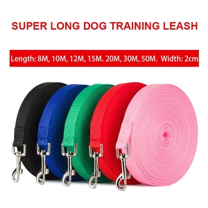 15ft 20ft 30ft 50ftエクストラロングナイロントレーニング犬用小型中型大型犬用 - Product Image 5