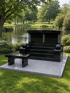 Mausoleo Vietnamita MA06 UnionStone para Jardín de Cementerio con Embalaje en Caja de Madera y 1 Año de Garantía - Product Image 5