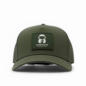 Gorra de Béisbol Deportiva Impermeable con 5 Paneles, Logotipo Personalizado OEM, Corte Láser, Parche de Goma, Cierre a Presión - Product Image 2