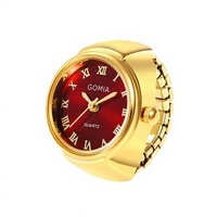 Montre à doigt décontractée en alliage pour homme, nouvelle collection, fabrication usine, à quartz, style tendance et populaire pour femme