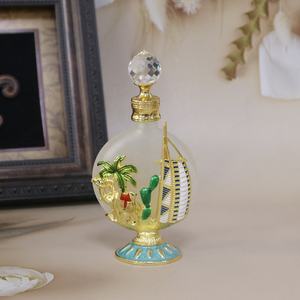 Chai tinh dầu nước hoa 30ml thiết kế hình cây dừa, xương rồng, khách sạn <span class=keywords><strong>Burj</strong></span> <span class=keywords><strong>Al</strong></span> <span class=keywords><strong>Arab</strong></span>, chất liệu thủy tinh, có thể nạp lại, quà tặng 30211 - Product Image 1