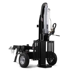 Divisor de registro hidráulico para jardín, motor de gasolina de alta resistencia, 22Ton, longitud de división, 610mm, 6,5hp