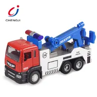 Criança ABS material de brinquedos ao ar livre da cidade bateria do veículo diecast metal modelo de caminhão