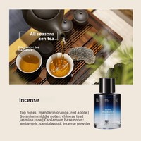 Diffuseur d'arômes d'intérieur en verre parfum thé, sans alcool, artisanal, pour huiles essentielles et parfums, assainisseur d'air pour salon