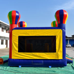 <span class=keywords><strong>Ballon</strong></span> à air chaud gonflable à thème de maison de fête d'enfant cavalier gonflable de château de maison de rebond de moonwalk pour des enfants - Product Image 6