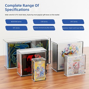 Boîte de présentation en acrylique 5/8 mm avec fermeture magnétique robuste et résistance aux UV pour la <span class=keywords><strong>protection</strong></span> des cartes Pokémon Elite Trainer Box - Product Image 3
