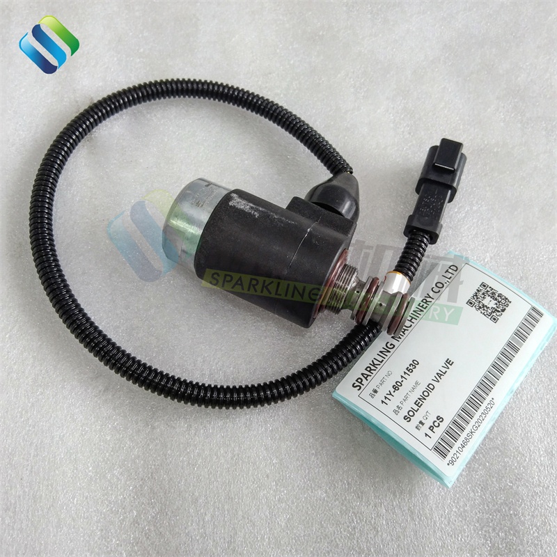 エンドウ Komatsu Excavator Spare Parts - High Quality Solenoid Valve