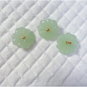 Flower Shape Glass <b>Buttons</b> For Cheongsam Tang <b>Suit</b> Hanfu DIY Jewelry Accessories Lead Free Spring 2024 Yiwu Origin - Product Image 4