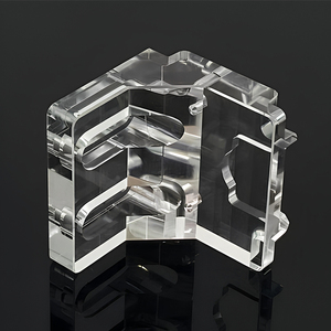 โรงงานรับผลิตชิ้นส่วนพลาสติกอะคริลิก PMMA และ PC แบบใส ขัดเงา ด้วยเครื่อง CNC - Product Image 6