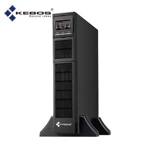 Kebos GR11 LiFePO4 - 3K High Frequency 2700w Surge Protector Uninterrupted Power Supply Online Single Phase Rack Mount Ups