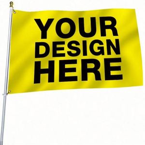 Banderas Impresas Digitalmente de Doble Cara o de Una Sola Cara con Logotipo Personalizado de 3x5 Pies, con Ojales - Product Image 2