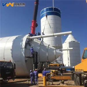 Silos de armazenamento de cimento, fácil montar parafuso-tipo de aço engenheiros silo disponível para serviço de maquinaria overseas 220-250w