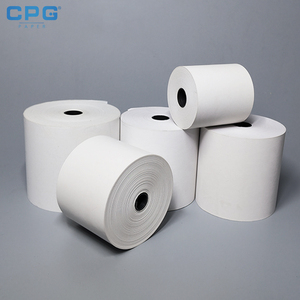 Premium 3 1/8 x 230ft Thermal Receipt <b>Paper</b> Sharp Dark Printing Restaurant Retail Checkout POS <b>Paper</b> <b>Rolls</b> - Product Image 1