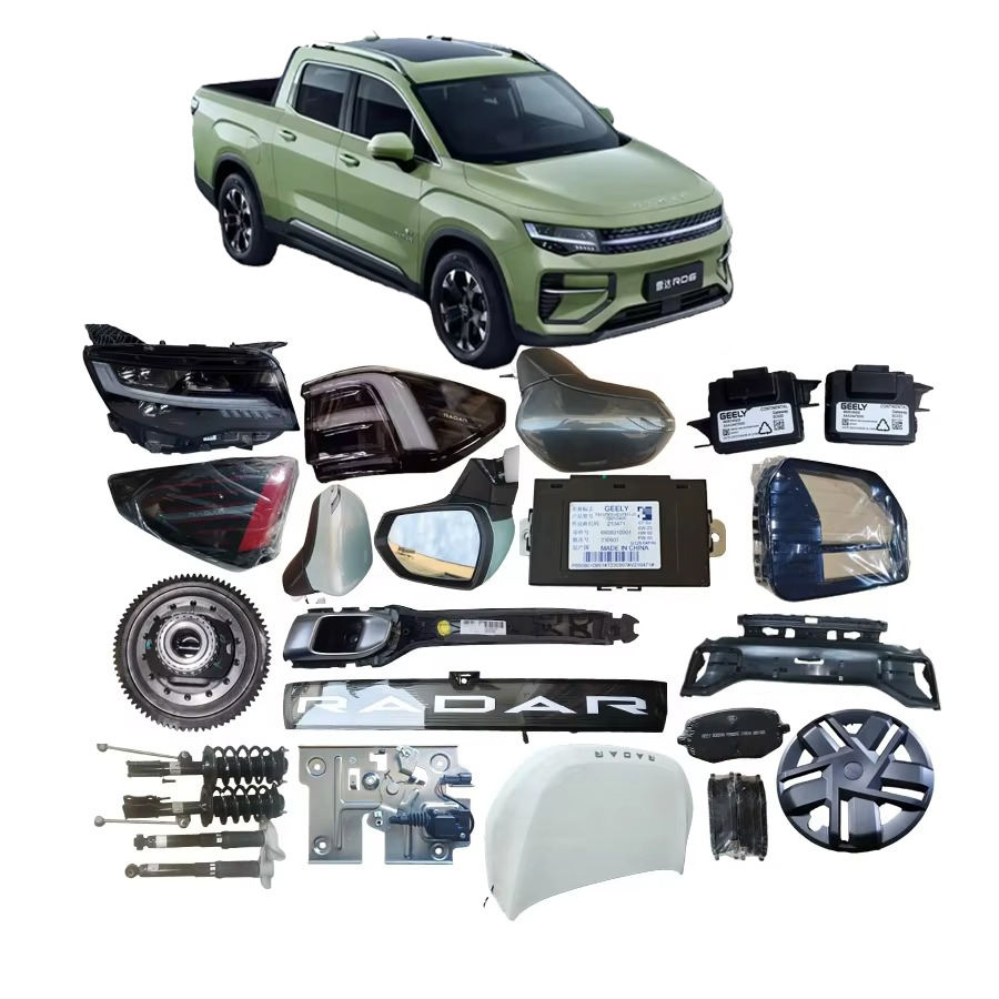 Original Auto Parts & Accessories Genuine Spare Parts for Geely Radar RD6 (Riddara) 2023-2027 Electric Pickup Bumper/Headlight