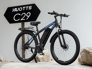 Meilleur rapport qualité-prix : Vélo de montagne électrique Duotts C29 Pro pour adultes, puissant moteur 250W, vitesse jusqu'à 25 km/h, idéal pour la livraison de nourriture en UE. - Product Image 4